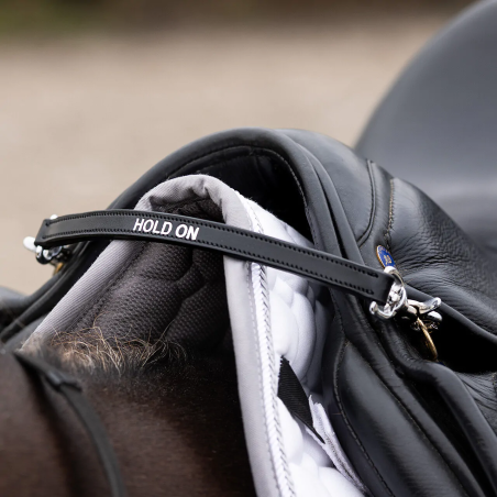 Cinturino in pelle per selle QHP Hold on