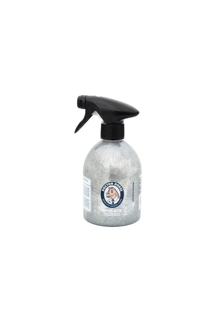 DOCTORHORSE Glitter argento 500ml