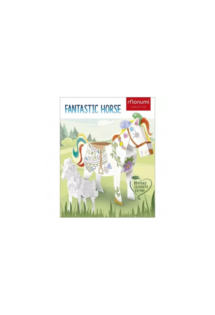 FANTASTIC HORSE cavallo 3D per la pittura