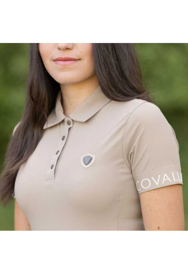 Polo T-shirt COVALLIERO femmina 25SS