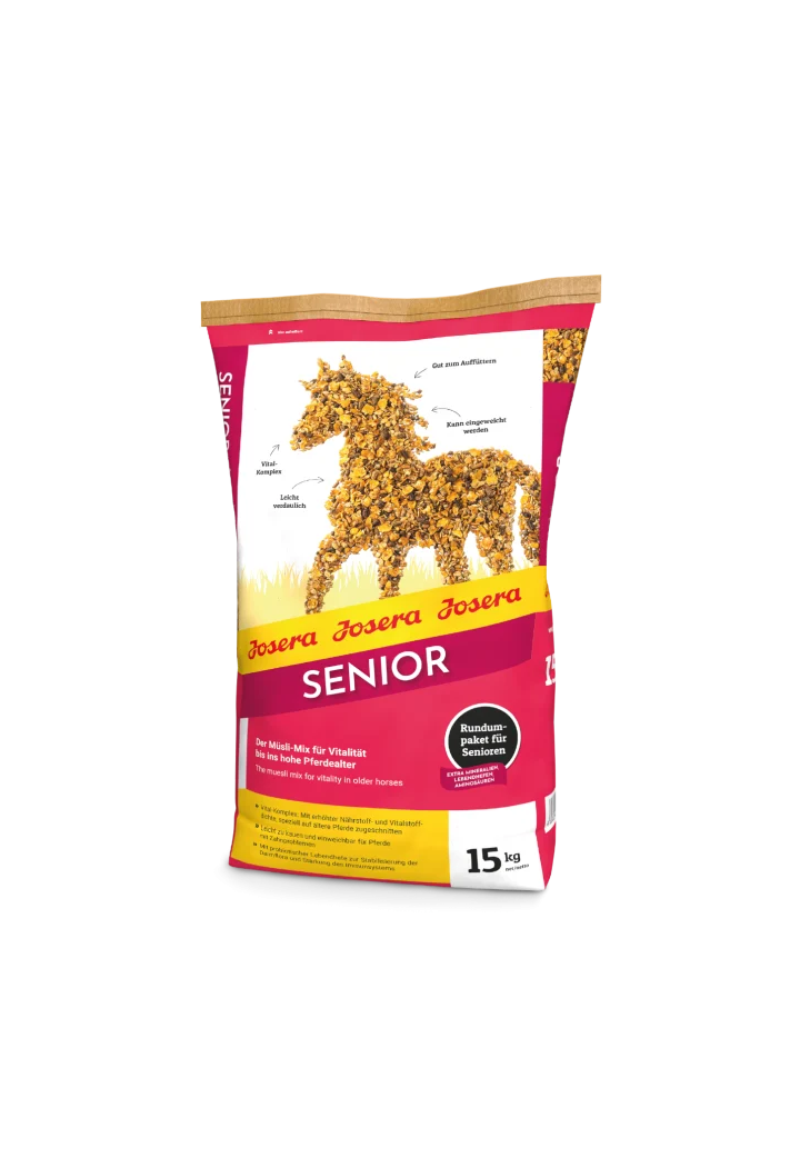 I cavalli più vecchi alimentano JOSERA Senior Pferd 15kg