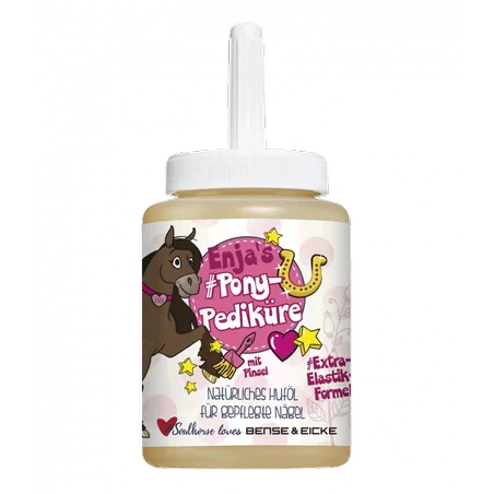 Olio per zoccoli B&E #PonyPedikure con pennello 450ml