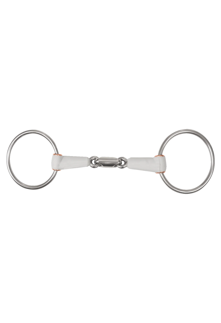 Filetto ad anelli BERIS Snaffle 2*snodata 18mm