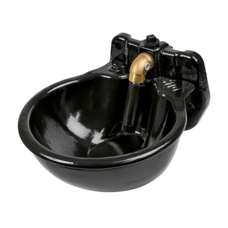 Abbeveratoio ghisa riscaldata KERBL H10, 80 W nero
