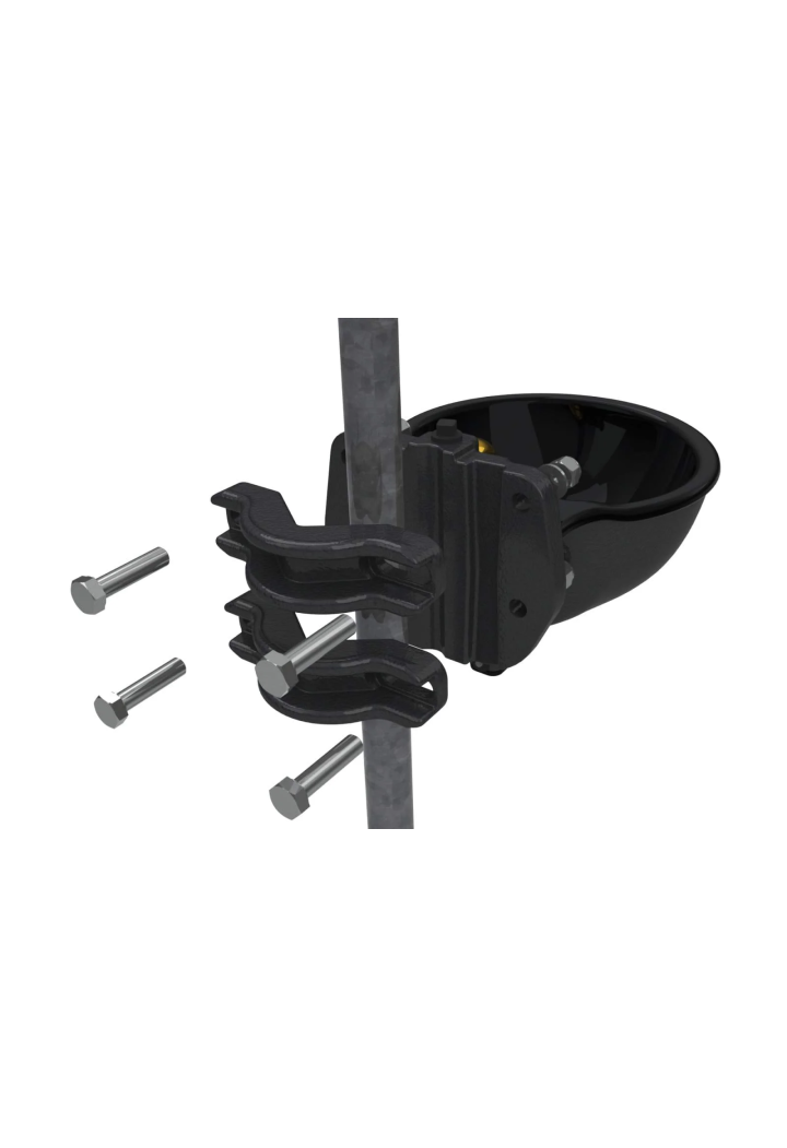 Abbeveratoio ghisa riscaldata KERBL H10, 80 W nero