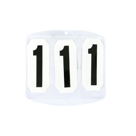 CANTERCLUB numero quadrato per velcro
