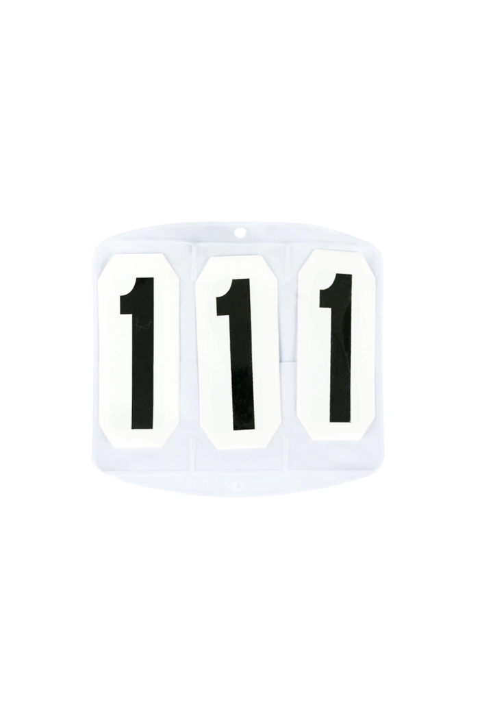 CANTERCLUB numero quadrato per velcro