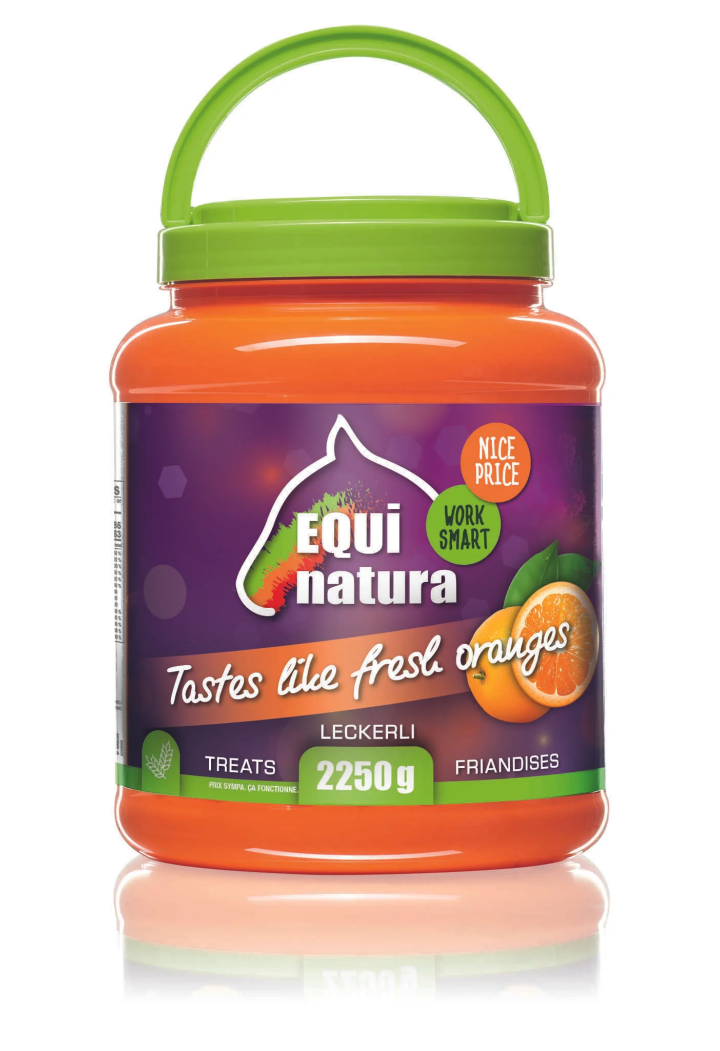 Un trattamento per i cavalli EQUINATURA Orange 2250g