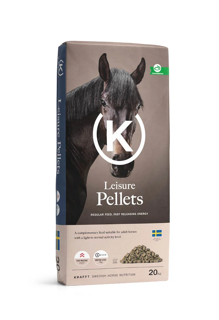 Alimentazione per cavalli ricreativi KRAFFT Leisure Pellets 20kg