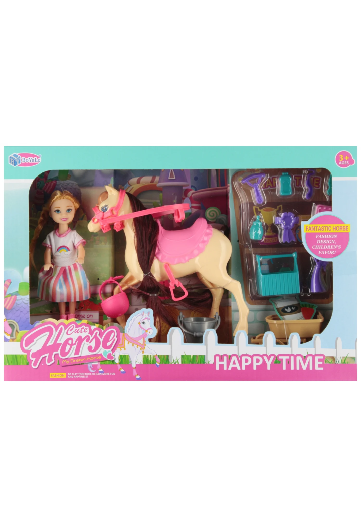 MEGACREATIVE Cavallino toys e bambola accessori