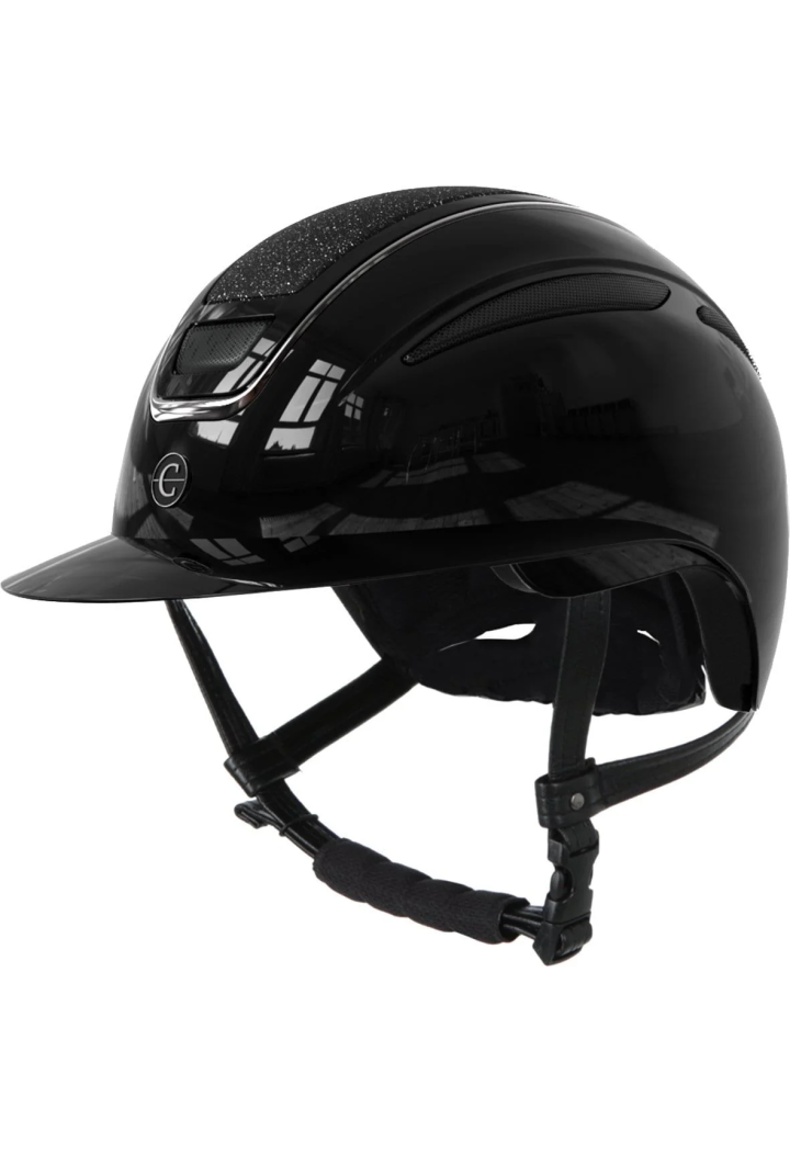 Casco da equitazione COVALLIERO Elite Polo laccato