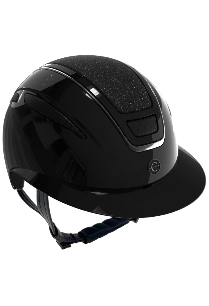 Casco da equitazione COVALLIERO Elite Polo laccato