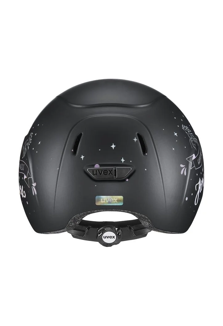 Casco da equitazione UVEX Kidoxx cava felice nero XXXS (49-54)