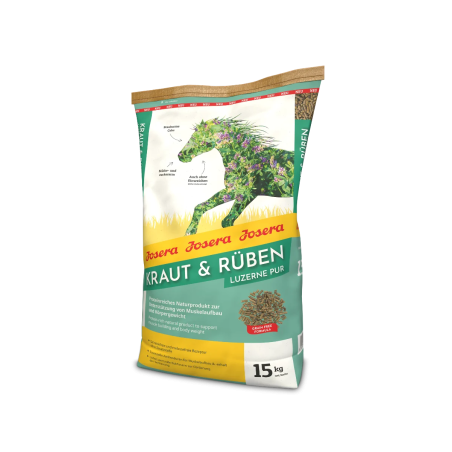 Erba medica JOSERA Kraut&Ruben Luzerne Pur 15kg