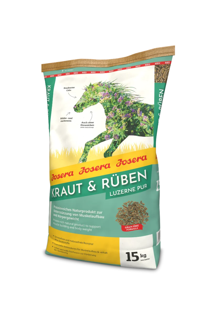 Erba medica JOSERA Kraut&Ruben Luzerne Pur 15kg