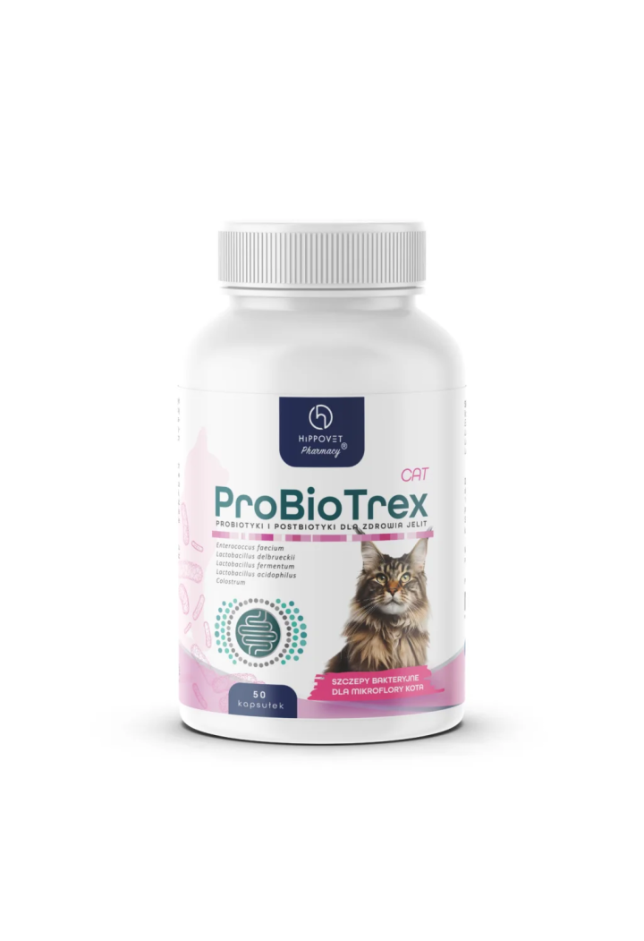 Probiotici HIPPOVETPharmacy ProBioTrex Cat 50 capsule
