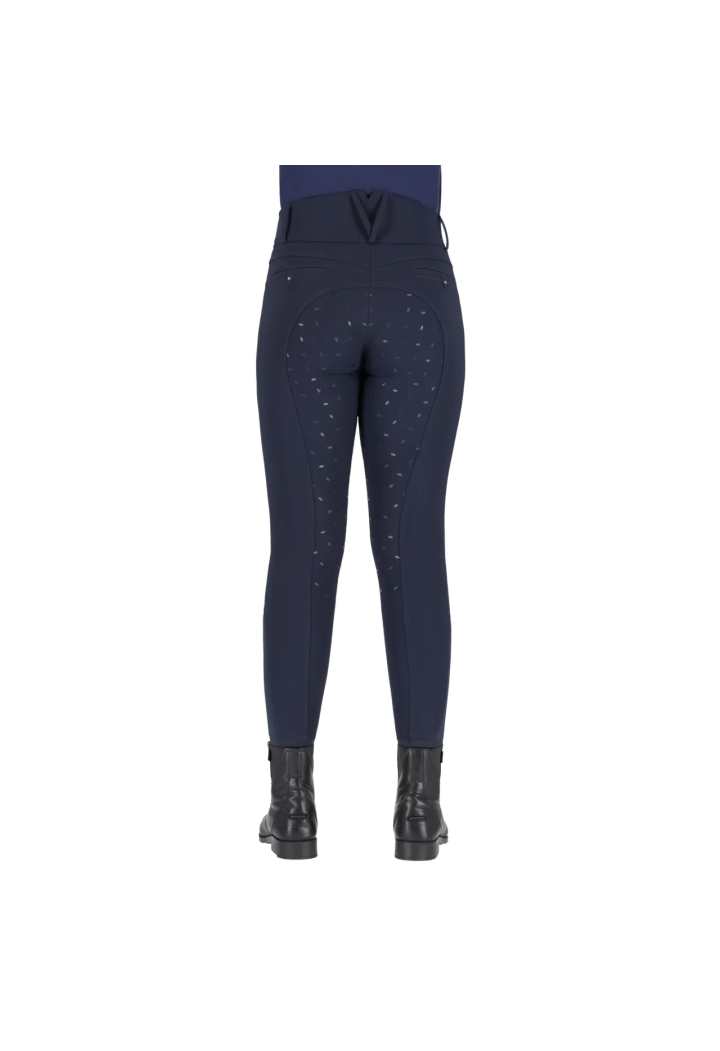 Pantaloni da equitazione QHP Lymee 25AW softshell femmina