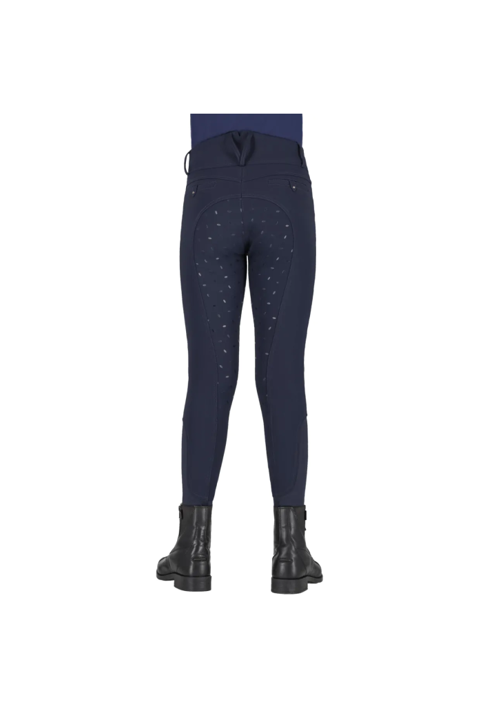 Pantaloni da equitazione QHP Lymee Junior 25AW softshell mł