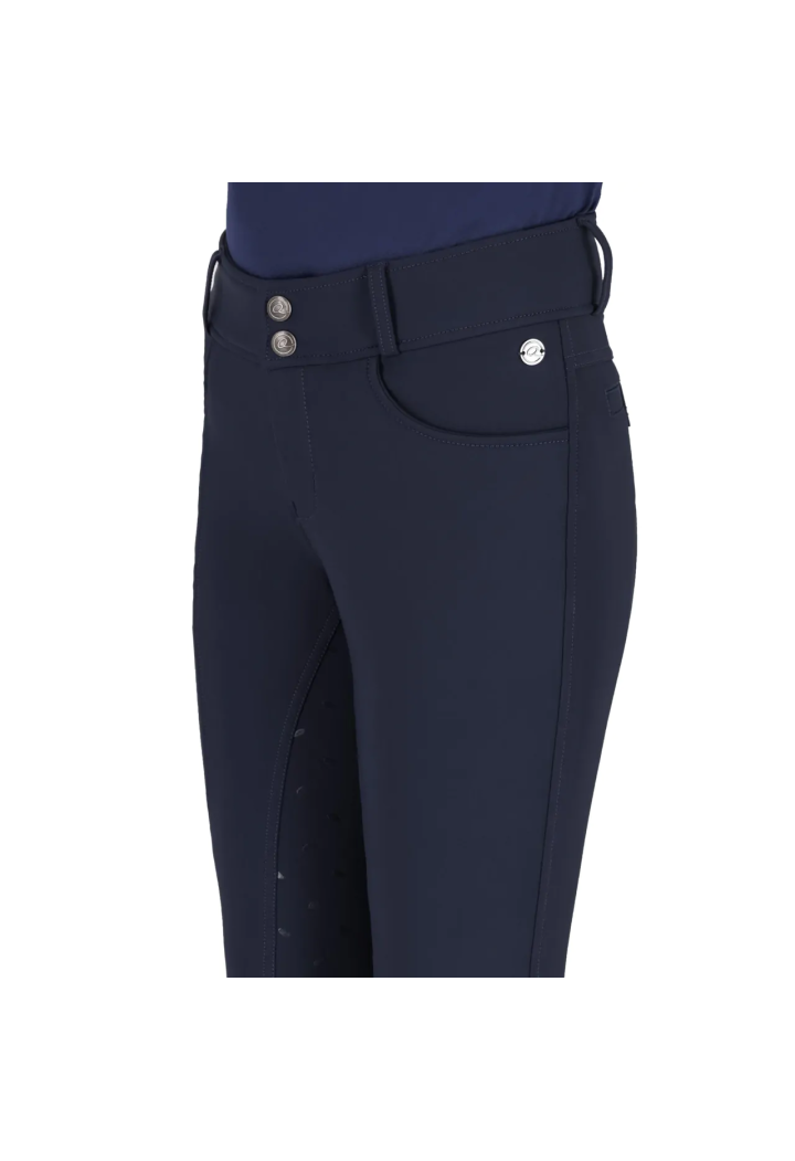 Pantaloni da equitazione QHP Lymee Junior 25AW softshell mł