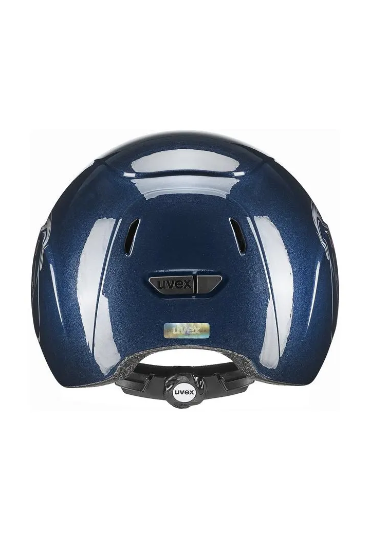 Casco da equitazione UVEX Kidoxx fiore Navy Shiny XXXS (49-54)