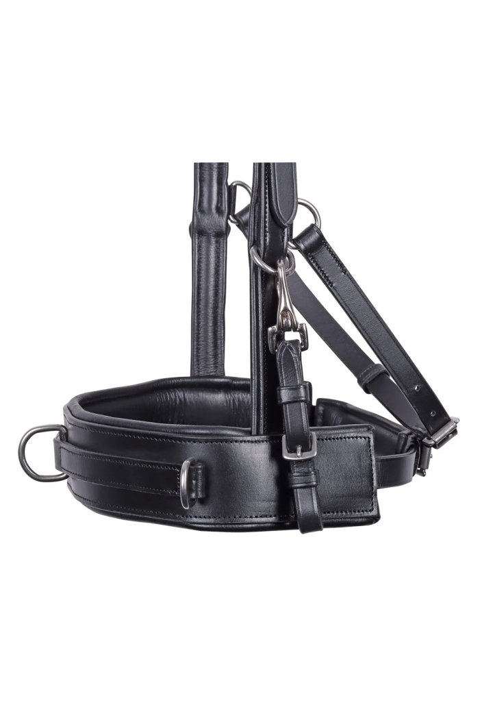 Capezzone HH Bridle Cavesson in pelle