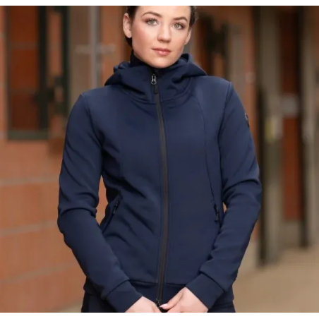 Felpa con cappuccio COVALLIERO 25AW donna