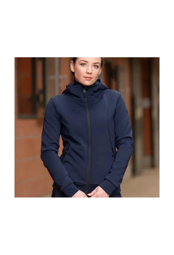 Felpa con cappuccio COVALLIERO 25AW donna