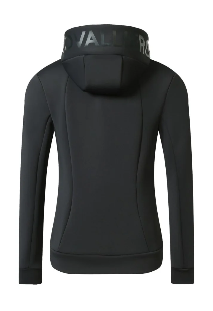 Felpa con cappuccio COVALLIERO 25AW donna