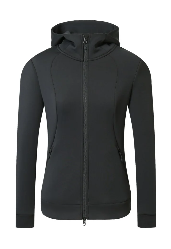 Felpa con cappuccio COVALLIERO 25AW donna