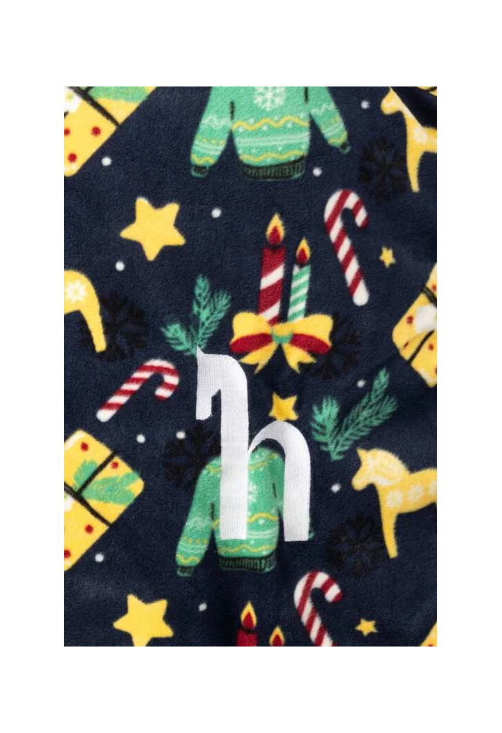 Coperta in pile HORZE Christmas Sweater 25AW