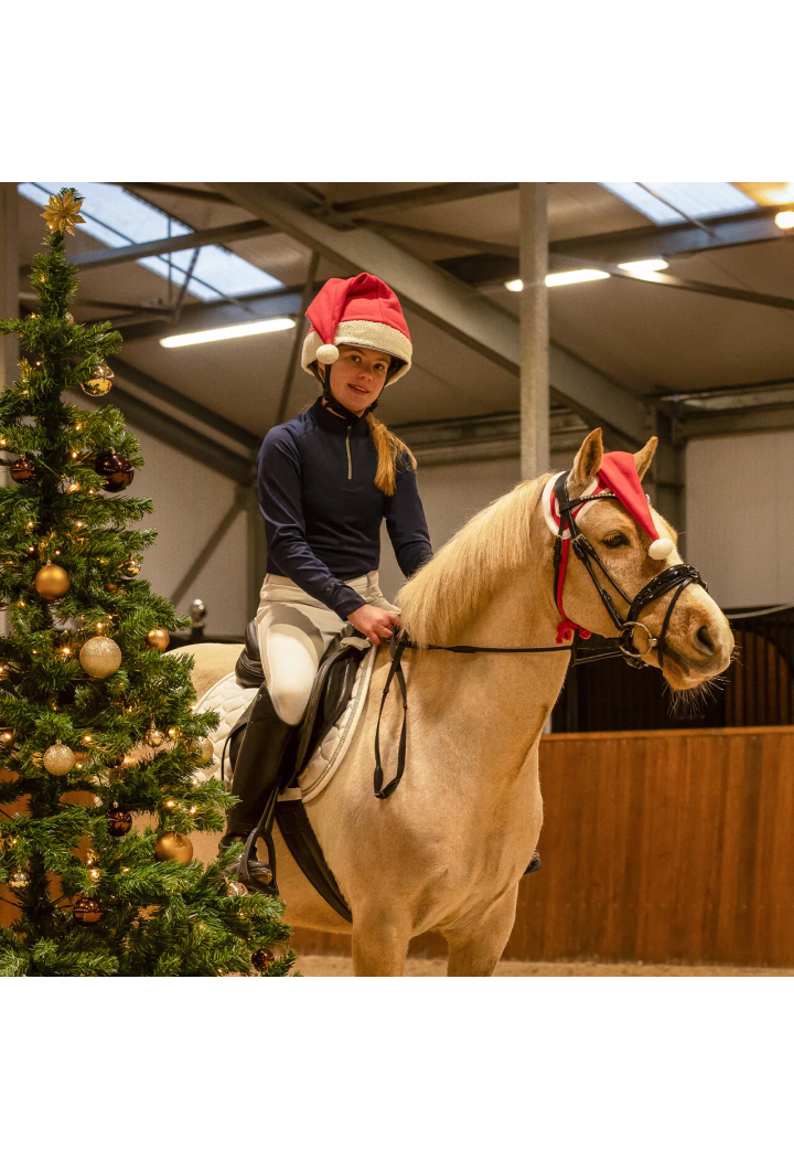 Tappo di cavallo QHP ChristmasHorseHat