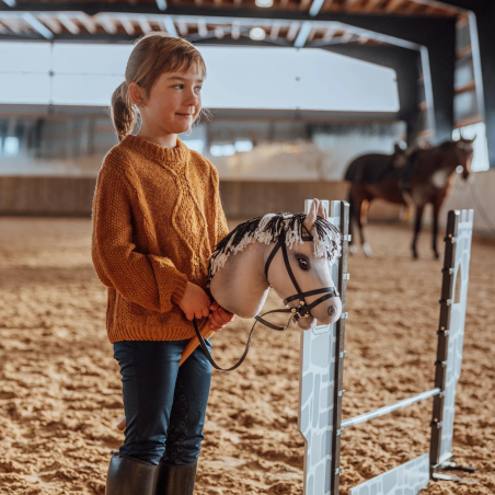 Cavallo sul bastone ASTRUP HobbyHorse Luna beige