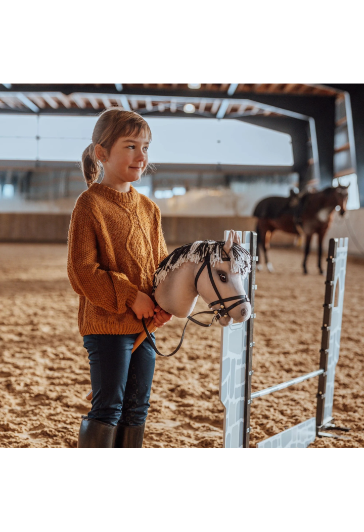 Cavallo sul bastone ASTRUP HobbyHorse Luna beige