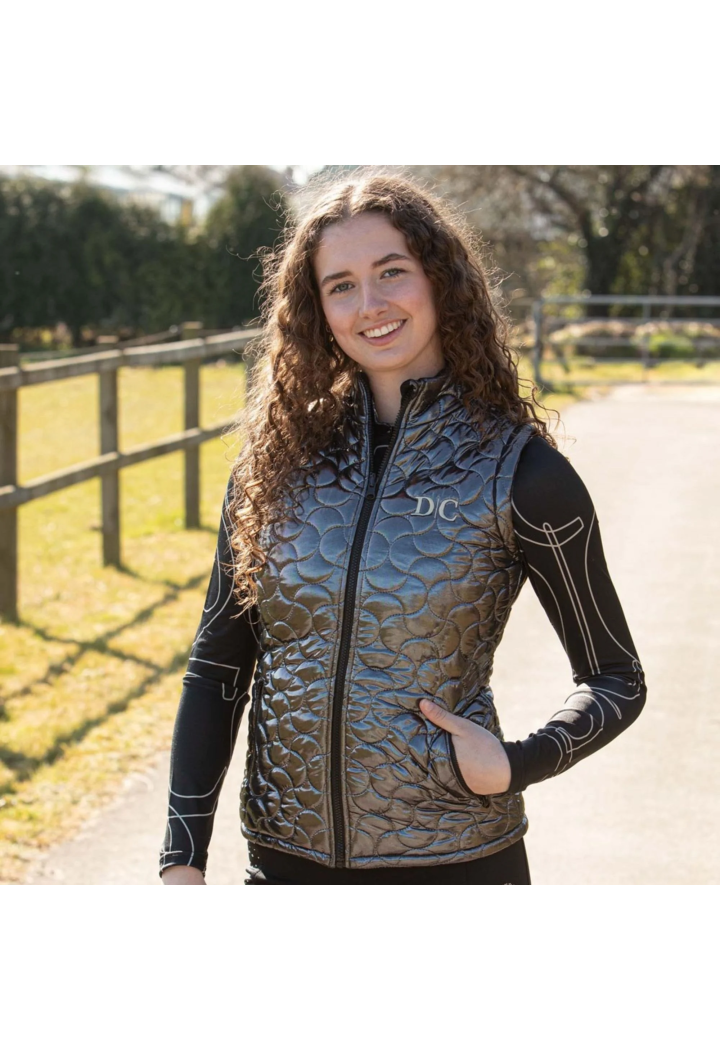HH DeniciCavalliStardust AW25 gilet donna
