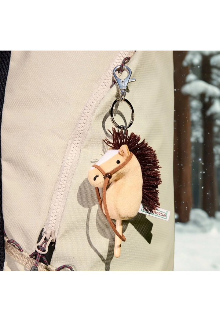 Portachiavi HoppiHorse HobbyHorse beige 12cm