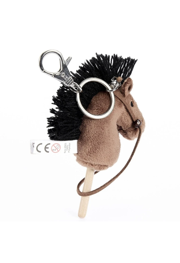 Portachiavi HoppiHorse HobbyHorse baia 12cm