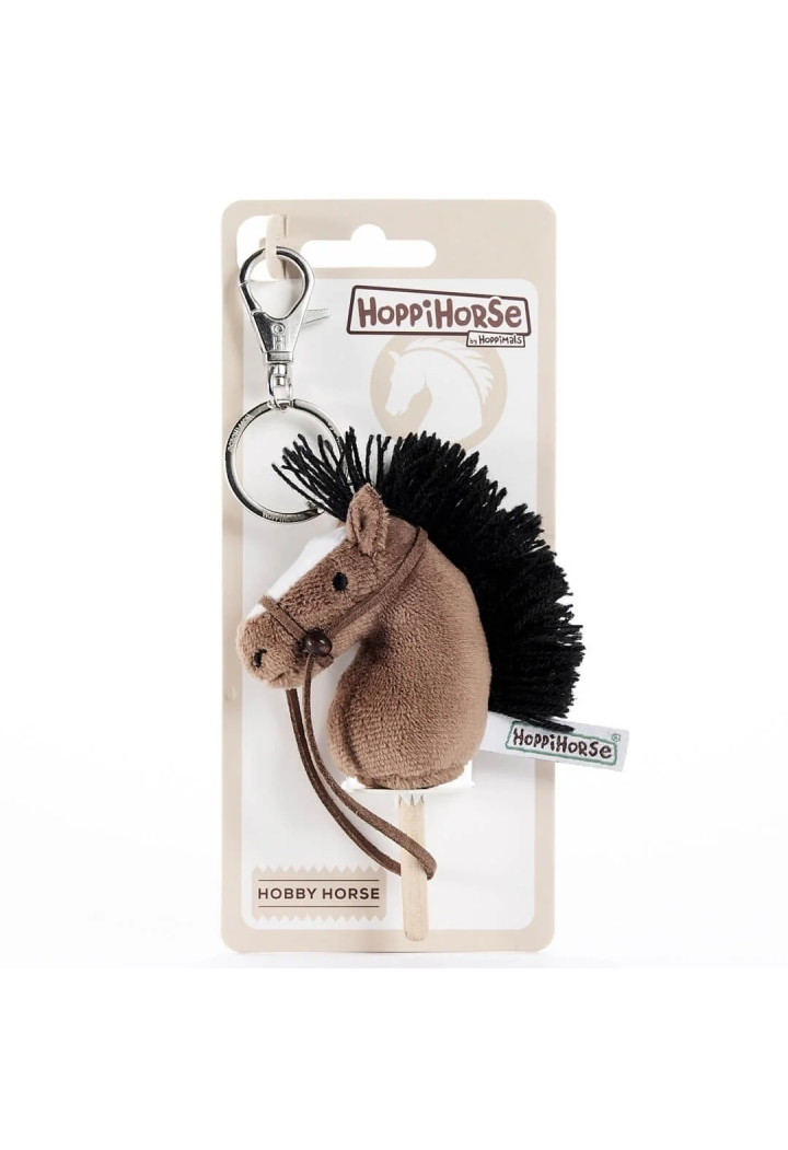 Portachiavi HoppiHorse HobbyHorse baia 12cm