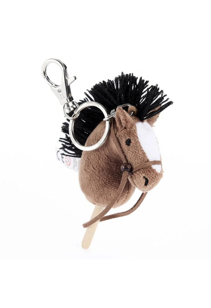 Portachiavi HoppiHorse HobbyHorse baia 12cm