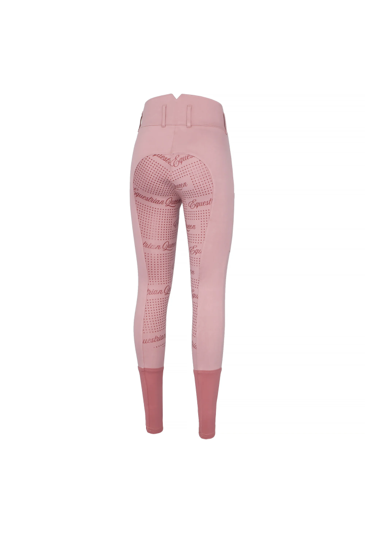 Pantaloni da equitazione EQ.QUEEN Redbridge giovanile