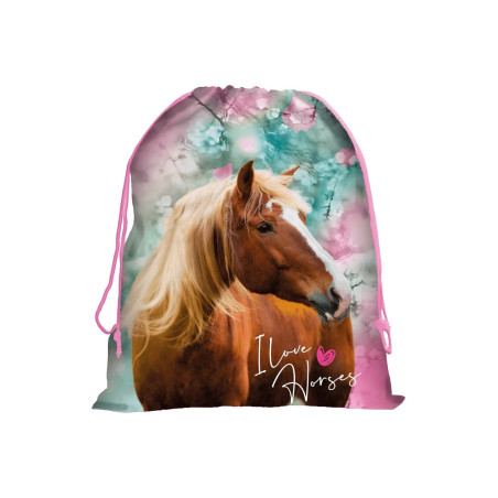 Borsa da scarpe DERFORM I Love Horses