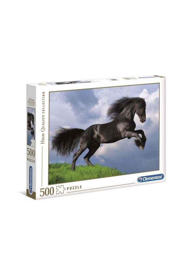 Puzzle CLEMENTONI Black Horse 500 elementi