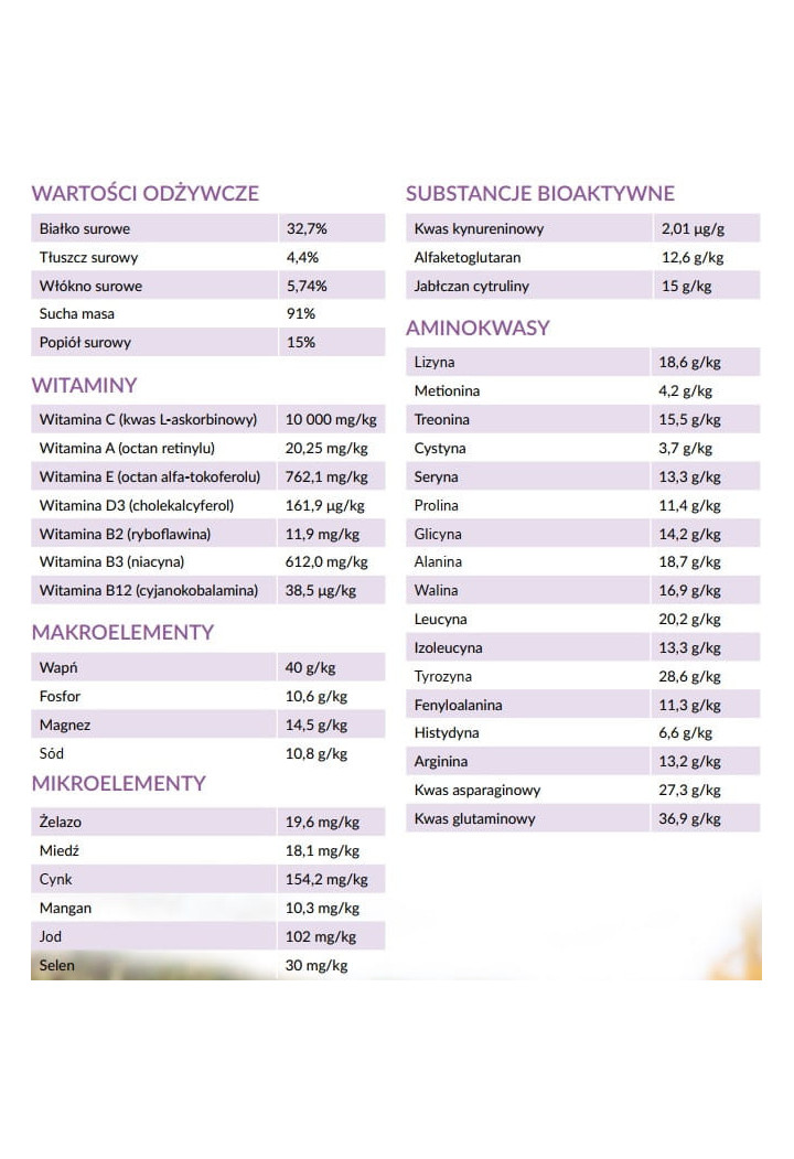 YARROWIA Integratore granuli di rigenerazione 1,5kg