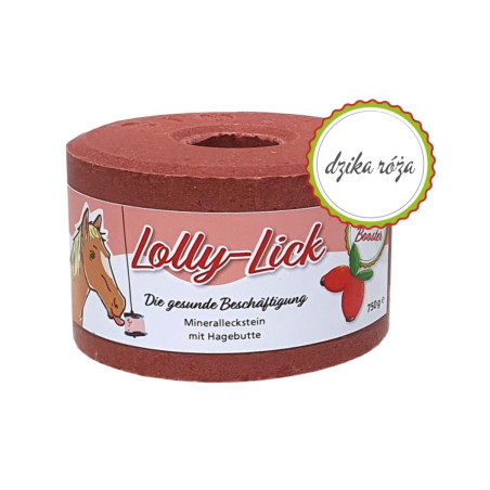 Blocco da leccare LOLLY-LICK rosa selvatica 750g