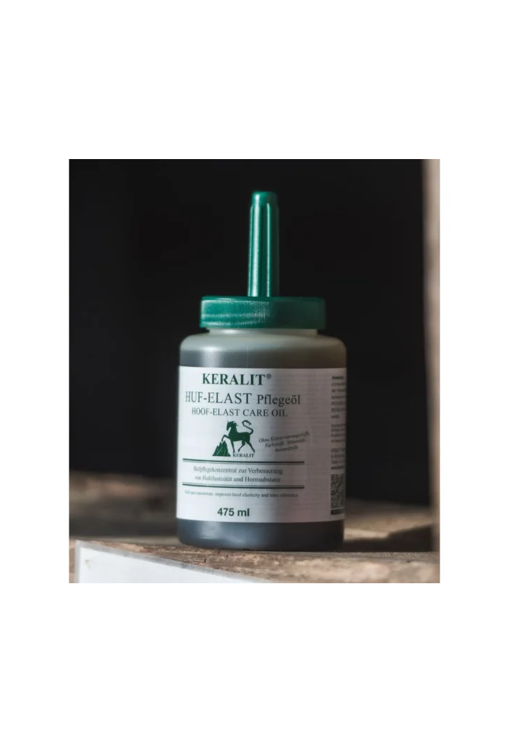 Olio per zoccoli KERALIT HoofElast 475ml