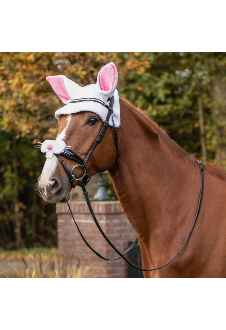 Decorazione su capezzina QHP Coniglietto di Pasqua