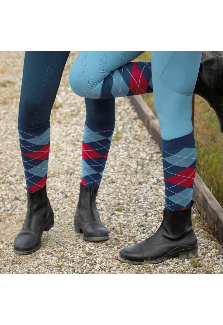 Calze da equitazione Harry's Horse Check 26SS