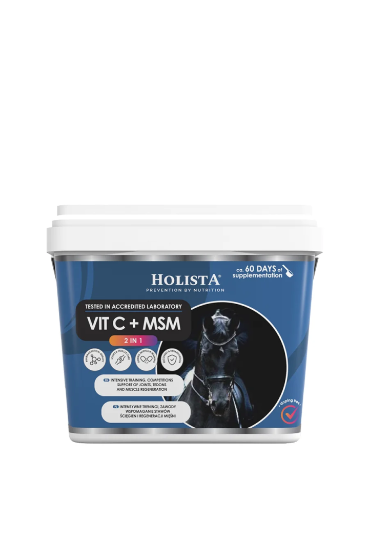 HOLISTA Vitamin C+MSM 1000g Supplemento