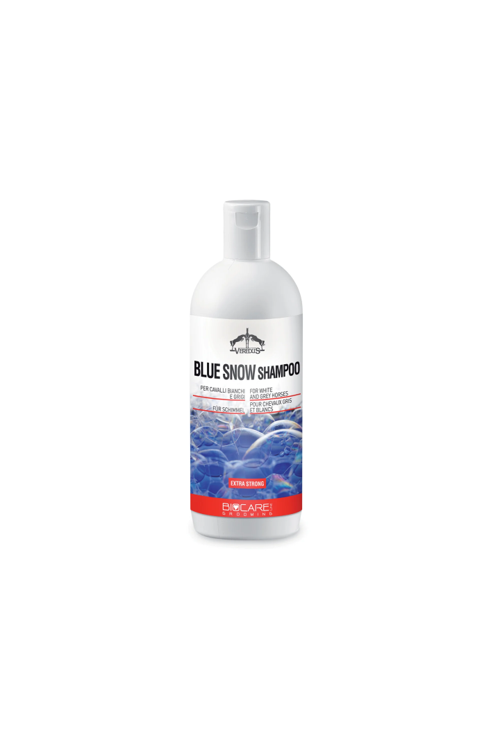 Shampoo per cavalli grigi VEREDUS Blue Snow 500ml