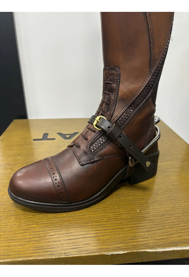 Raccordi in ottone in pelle Cinghie DINGO a sperone