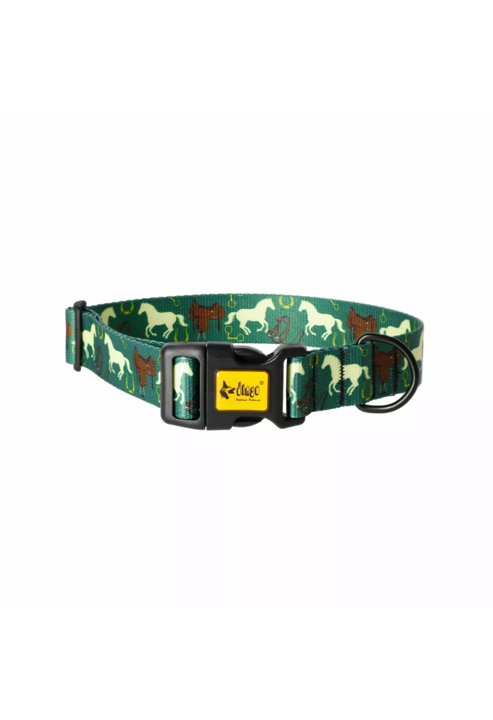 DINGO City Horse verde 23-34cm colletto regolabile